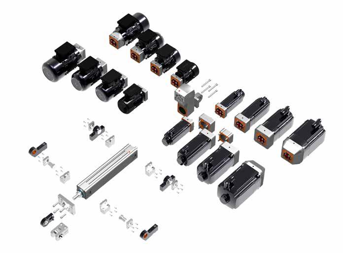 Complete actuator combinations The built-in modularity of the CASM-100 actuator allows customers to create tailor-made solutions through a vast number of standard components.