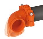 Flexible couplings may be used to accommodate pipeline thermal expansion and contraction, misalignment and