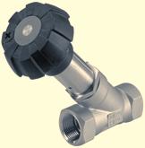 Ordering chart for valves (other versions on request) Seat sealing PTFE Any flow direction, body with G threaded port (without position indicator) 13 1/2" 4.5 0-16 PTFE 1.