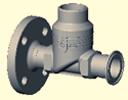 Ordering chart for valves (other versions on request) (parabolic trim) Seat sealing stainless steel, parabolic plug, body with G threaded port (with position indicator) 15 1/2" 4.5 0-16 1.4571 1.