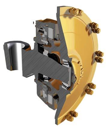 supports the truck s performance increases Brake Performance Cat trucks provide powerful, fade-resistant braking for your off road applications. G Series introduces new ways to extend brake life.