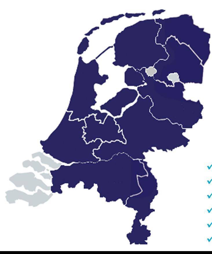 Dutch energy system and DSO s involved Energy Data Services