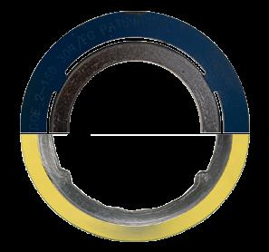 Garlock Metallic Gaskets The Garlock EDGE BENEFITS Requires lower seating stress Seals at lower stress than conventional gaskets without an inner ring Eliminates flange damage caused by