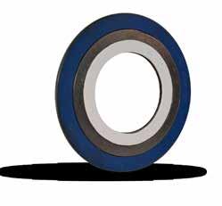 Garlock Metallic Gaskets TANDEM SEAL BENEFITS Chemical-resistant and fire-safe PTFE envelope withstands aggressive chemicals and corrosive media Fire-safe passed independent fire tests Two sealing