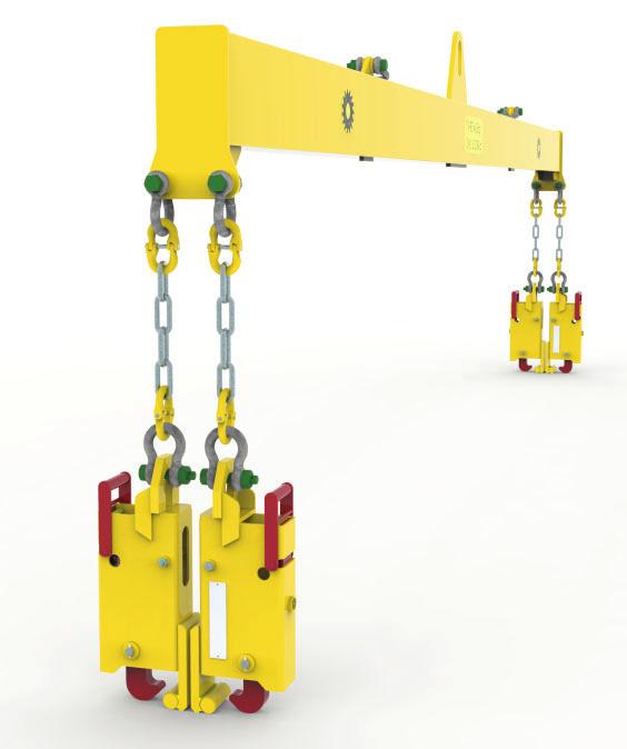 Spreader Beams and Special Types Autolok is the heart of many rail li ing systems and its versa lity is extended further when mul ple Autolok units are fi ed to a suitable spreader beam system.