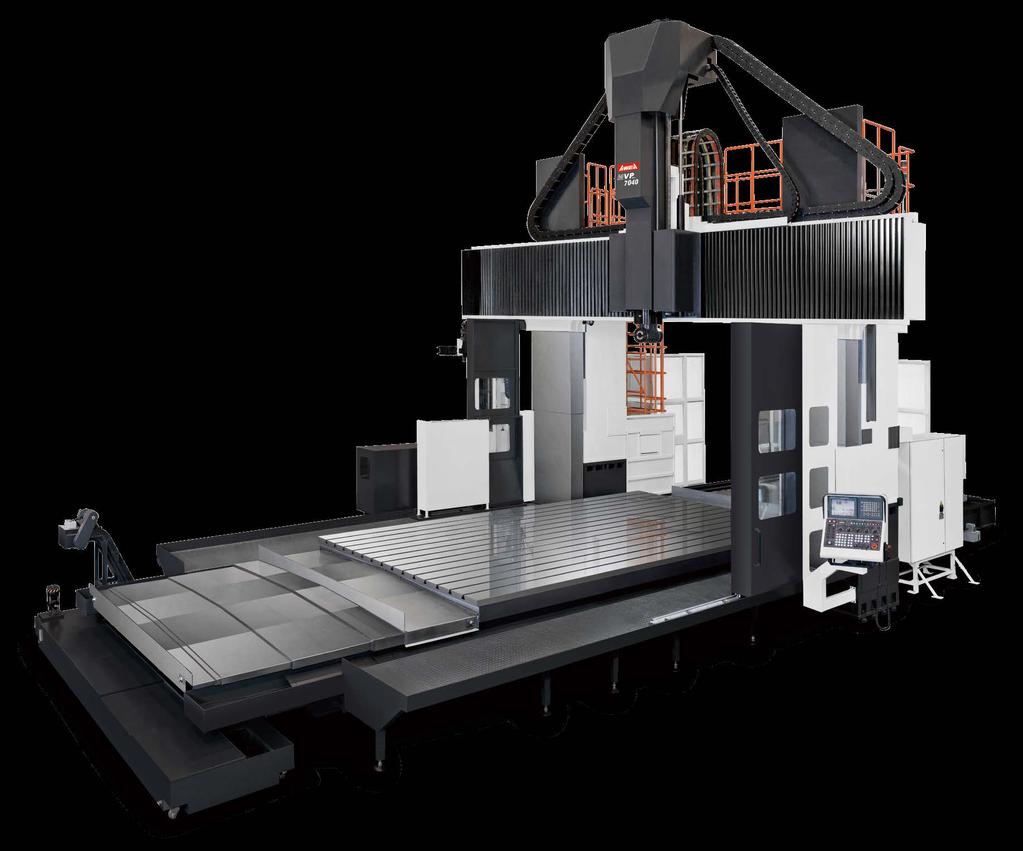 The WE most advanced 5-face machining center MVP series is specialized on aerospace, engery and large precision dies & molds industries.