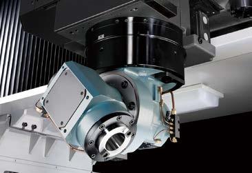 integrate automatic head changer and universal milling head are