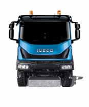 NEW EUROCARGO 4x4 The 4x2 version of New Eurocargo is accompanied by a permanent all-wheel drive version with a gross vehicle weight of 11.5 and 15 tonne and wheelbases from 3240 to 4150 mm.