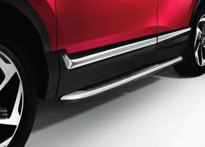 RUNNING BOARDS If you want to enter or exit your car more easily, choose our running boards.