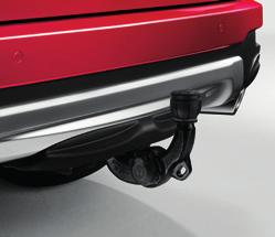 FIXED TOW BAR Enables you to tow your caravan or trailer, with a maximum towing capacity of 2,000kg, depending on