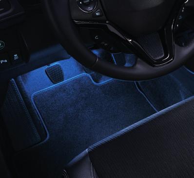 INTERIOR & COMFORT ELEGANCE FLOOR MATS These elegant and comfortable fitted tufted