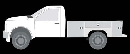 COMPARTMENT CONFIGURATIONS // 500 SERIES COMPARTMENTS The 500 Series Service Bodies feature a horizontal