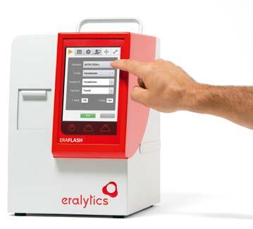 Of course, all eralytics analyzers use cutting-edge industry technology and provide universal data transfer options.