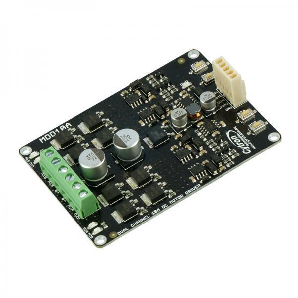 HARDWARE MOTOR CONTROLLERS MDD10A Dual Channel DC Motor Driver Controller Specifications: Operates two brushed DC motors Supports PWM signal NMOS H-Bridge for great efficiency and requires no heat