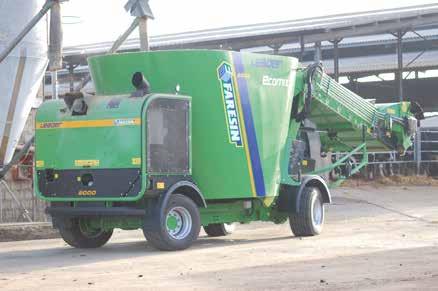 SELF-PROPELLED SINGLE VERTICAL AUGER LEADER MONO STANDARD / ECOMIX / ECOMODE 11-20 cubic meters From 11 to 20 m 3 Line for medium to small-sized companies The ideal machine to make the switch from