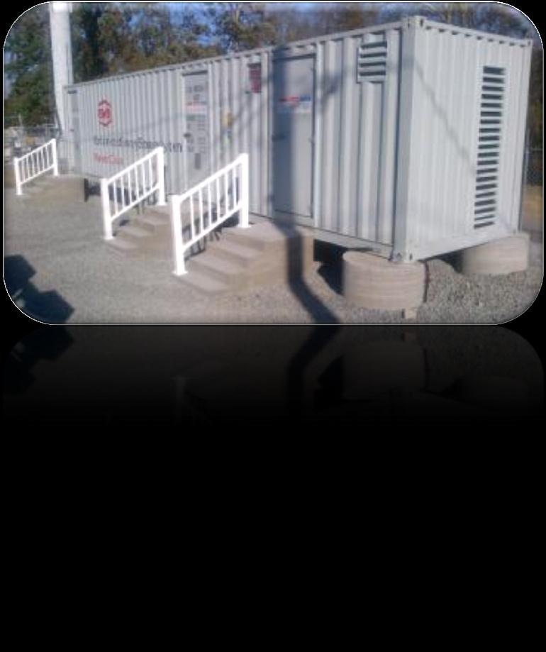 Utility Partners America (UPA) 200kW/500kWh Containerized ESS in Charlotte, North Carolina, in operation since Nov 5, 2012