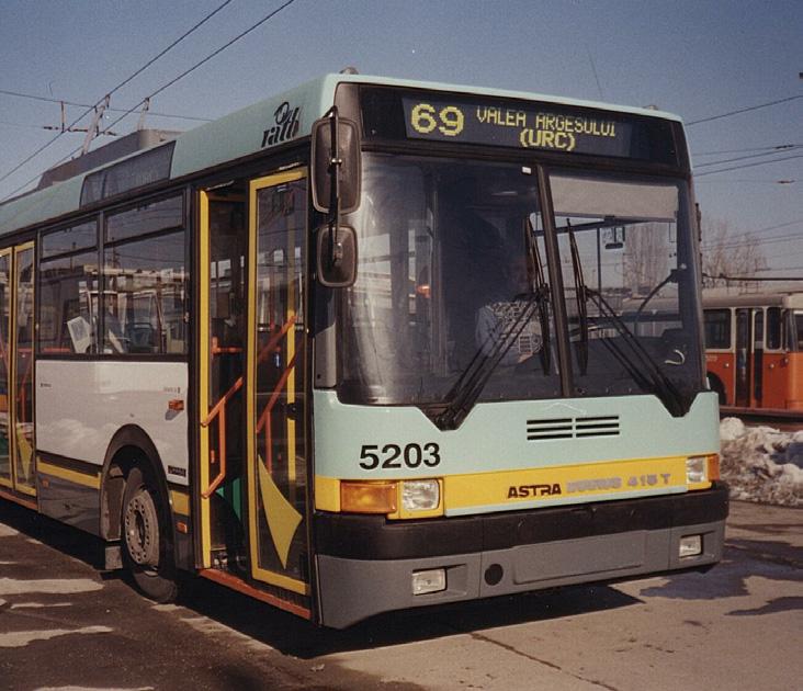 The production of years 2006-2008 consists in 100 trolleys type ASTRABUS-CITELIS for RAT Bucharest.