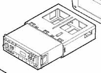 (see ) 740 SERIES, 760 SERIES: For -Shaft head units, slide the aftermarket head unit into the kit and secure with shaft nuts. (see Fig. C).