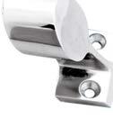 STAINLESS STEEL PULPIT JOINTS AND BASES Handrail terminals made of mirror polished AISI 316 stainless steel.