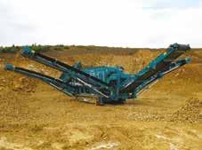 H RANGE 26 27 H5163R The Powerscreen H range features horizontal screens ideal for handling high volumes of sticky materials and for the exact, fine sizing demanded in many construction contracts.