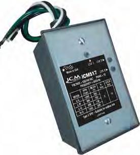 indicates surge suppression present AC protection modes: L-L, L-N, L-G, N-G Conduit connection: 3/4 Dimensions: 5.0 x 2.78 x 2.16 Weight: 0.55 lbs.