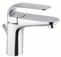 Coating: Chrome A40178EXP Built-in Basin Mixer Spout length: 170 mm. Cartridge with flow rate and temperature limiter.