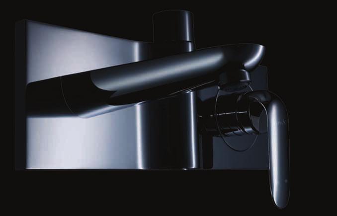 Style X Built-in Bath Mixers Designed to command water... The smoothly turning diverter puts the flow of water at your command.