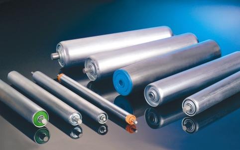 A wide range of roller diameters, shaft sizes and tube materials are available. Please see chart.