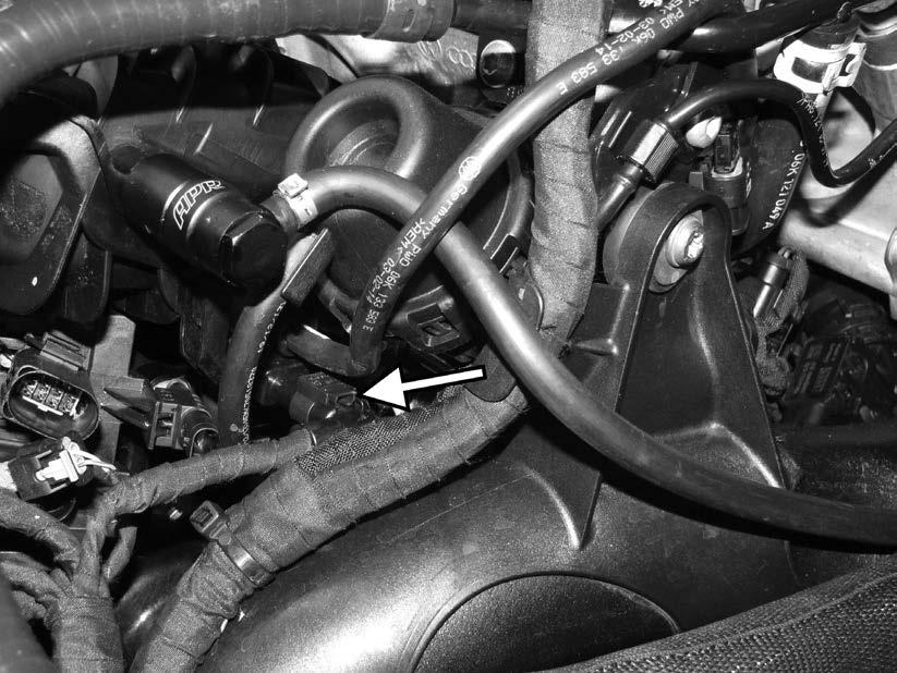65) Disconnect the electrical connector that goes to the intake manifold