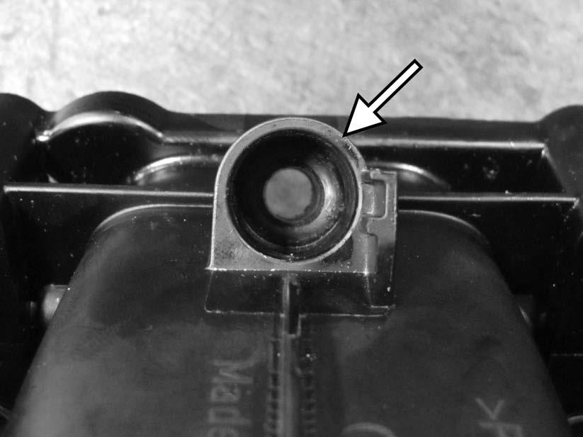 85) When finished drilling, the bottom of the port injection holes should have a relatively smooth finish, and the injector hole should be centered.