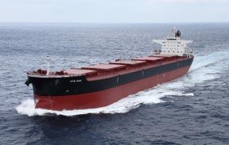 Namura Shipbuilding Co., Ltd. delivered RTM DIAS, an 89,892 DWT bulk carrier, to Rio Tinto Shipping Limited at its Imari Shipyard & Works on January 11, 2013.