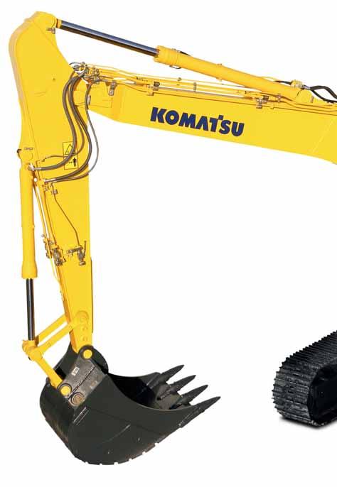 Walk-Around The Komatsu Dash 8 crawler excavators set new worldwide standards for construction equipment.