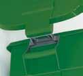 Features: 2 sturdy integrated handles 2 additional integrated handles at the bottom of the bin to facilitate emptying.