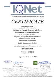 Quality Environment System certification GENERAL TERMS AND CONDITIONS OF SALE PRICE: prices are subject to change without prior notice.