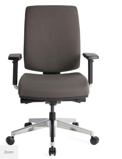 Executive T55 Skill Fabric Kinetic Quattro High back only Height adjustable arms 5