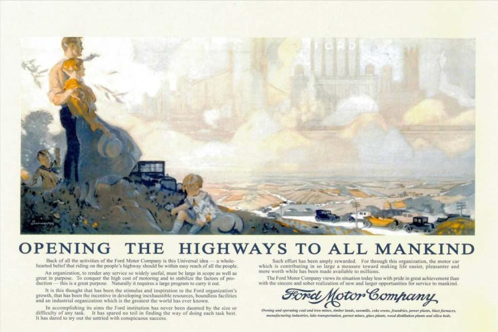 Our Foundation Saturday Evening Post Jan 1925 Ford Is The Pioneer Of Personal