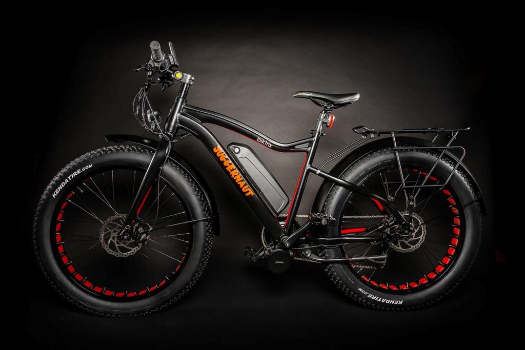 Take a Look Your Juggernaut is a beast of a bike, packed with top of the line components, fat tires, and an attitude that says take me anywhere.