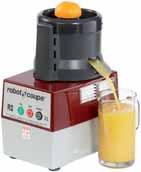 Juice function JUICE EXTRACTOR KIT Citrus press function COMBINATION PROCESSORS: BOWL CUTTER AND VEGETABLE PREP Large capacity feed tube Fruit sauce for ice cream topping Lemon juice Lemon pie orange