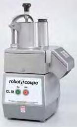VEGETABLE PREPARATION MACHINES Complete selection of discs, refer page 20 CL 51 +50 1.