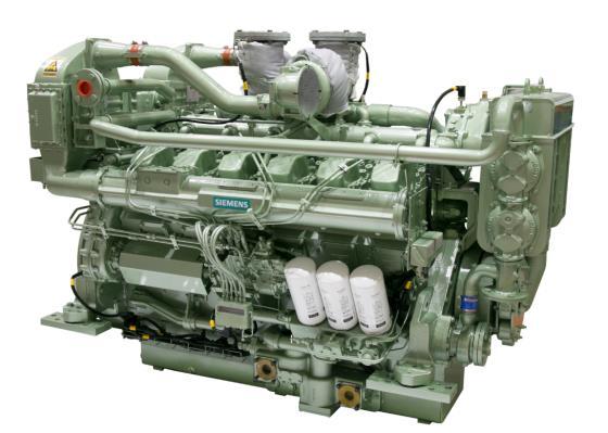 S- Series diesel engines: Designed for flexible propulsion and power generation Features For power generation and propulsion Robust, reliable and flexible IMO Tier II and CCNR emissions regulation