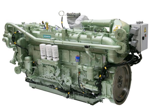 F- Series diesel engines: Designed for reliable propulsion and power generation Features For power generation and propulsion Robust and reliable IMO Tier II and CCNR emissions regulation compliant