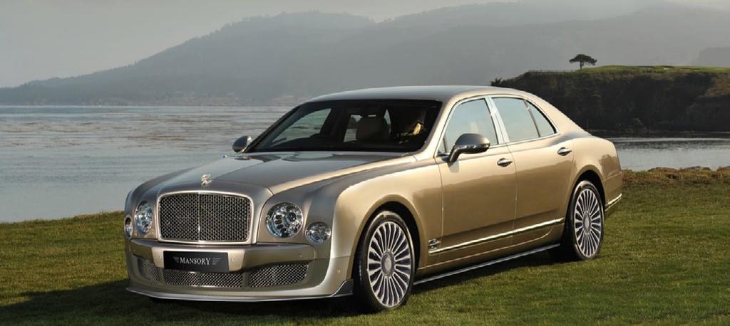 THE OPTIONS FOR YOUR BENTLEY MULSANNE FROM 2017 Front bumper - only for model