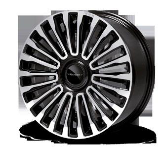THE RIM FOR YOUR BENTLEY MULSANNE MULTISPOKE 22 inch wheel - Diamond silver - Diamond anthracite - Diamond black 10,5x22 ET 42 * price per piece * without tire * copatbile only with