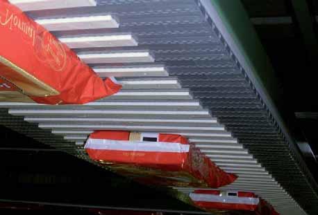 SERIES CONVEYOR BELTS FRICTION TOP BELTS Designed for providing an excellent adherence between product and belt to solve transport problems in inclined planes.