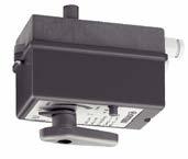 Microswitch contacts rating: 16 (4) - 250 V (ac). Protection class: IP 42. Operating time: 180 s. With adapter.