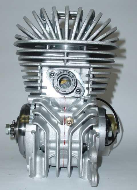 Homologation N PHOTO OF THE FRONT OF THE COMPLETE ENGINE