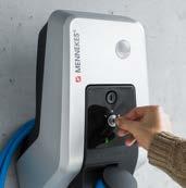 Energy meter. You can read-off your energy consumption at any time directly on your home charging station.