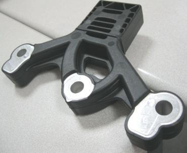 Engine Mount Lightweighting Solutions Thermoplastic PA 50% Short or Long Fiber