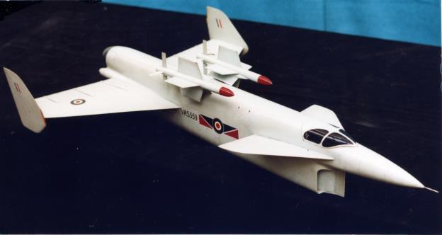 155T competition selection was continued as a back-up wind tunnel project for about a year, in case the other project failed Duncan Sandys cancelled Specification F.