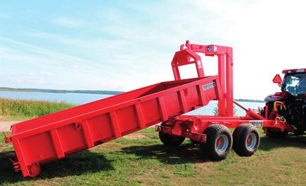 BIGAB 7 10 BIGAB 7 10 is a strong, stable but light and easily manoeuvrable trailer.
